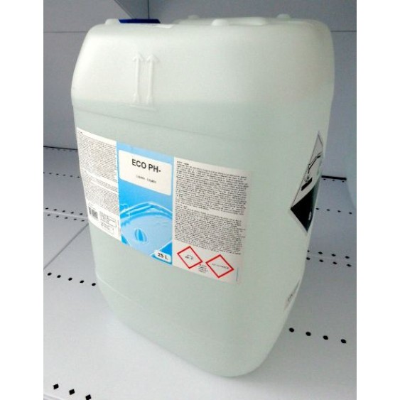 Ph- liquido per piscine Gre, 25 lt